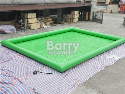 China Supplier Square Green Swimming Pool Inflatables For Kids Playground  BY-SP-037